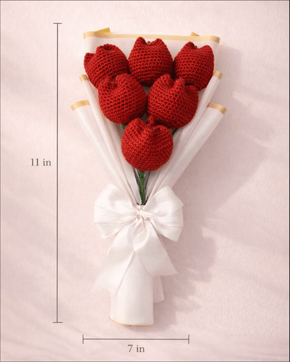 Red Tulip Bouquet