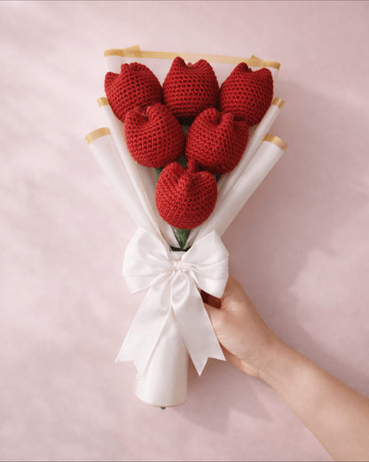 Red Tulip Bouquet